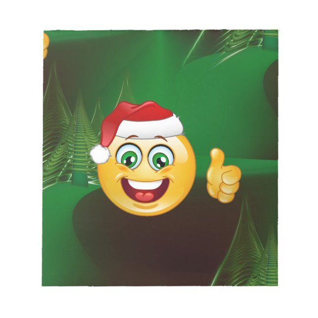 Bloc De Notas santa claus emojis (Frente)