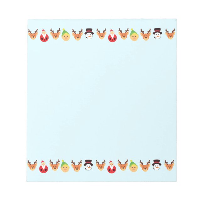 Bloc De Notas Santa y amigos (Frente)