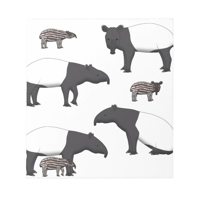 Bloc De Notas Schabrackentapir selección (Frente)