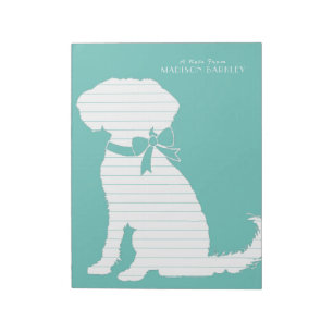 Bloc De Notas Schnoodle Dog Puppy