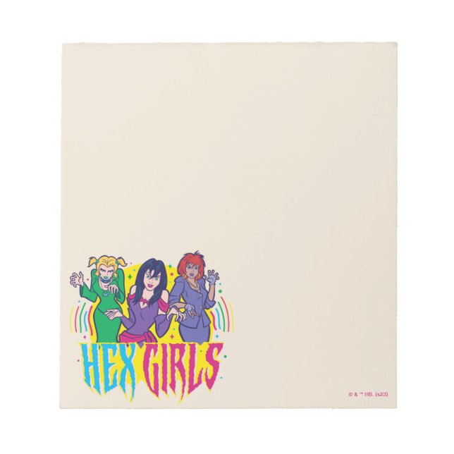 Bloc De Notas Scooby-Doo | Chicas hexadecimales (Frente)