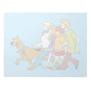 Bloc De Notas Scooby-Doo   Grupo entero 18 Mystery Inc