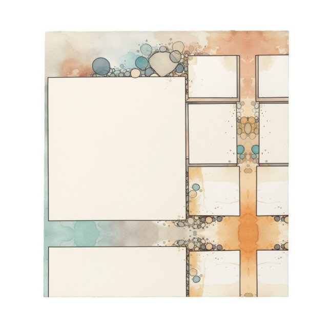 Bloc De Notas Scrapbook de diseño de tarjeta (Frente)