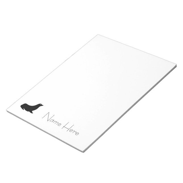 Bloc de notas - Seal Silhouette (Lado Derecho)