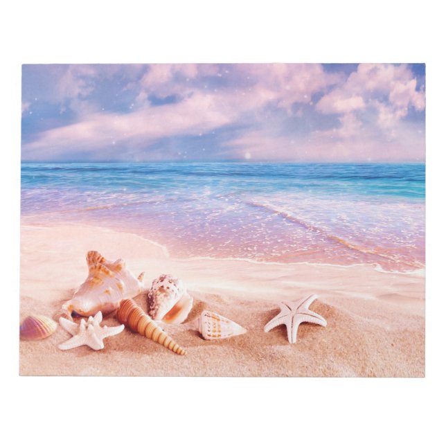 Bloc De Notas Seashells on the Sea Beach (Frente)
