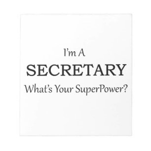 BLOC DE NOTAS SECRETARIA