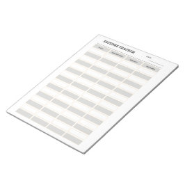 Bloc De Notas Seguidor de Gastos