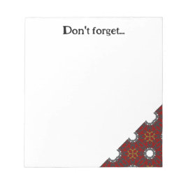 Bloc De Notas Segundo arte caleidoscopio del volumen cuatro