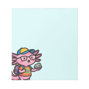 Bloc De Notas Seguro que axolotl preguntas Meme Sarcástico Lindo