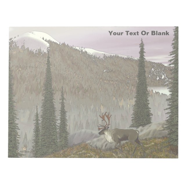 Bloc De Notas Selkirk Caribou (Frente)