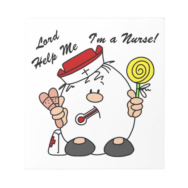 Bloc De Notas Señor Ayúdame Soy enfermera (Frente)