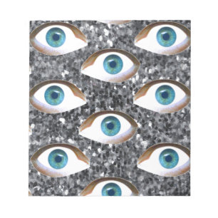 Bloc De Notas sequin eyes