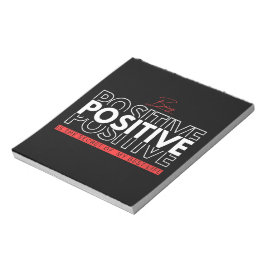 Bloc De Notas Ser positivo