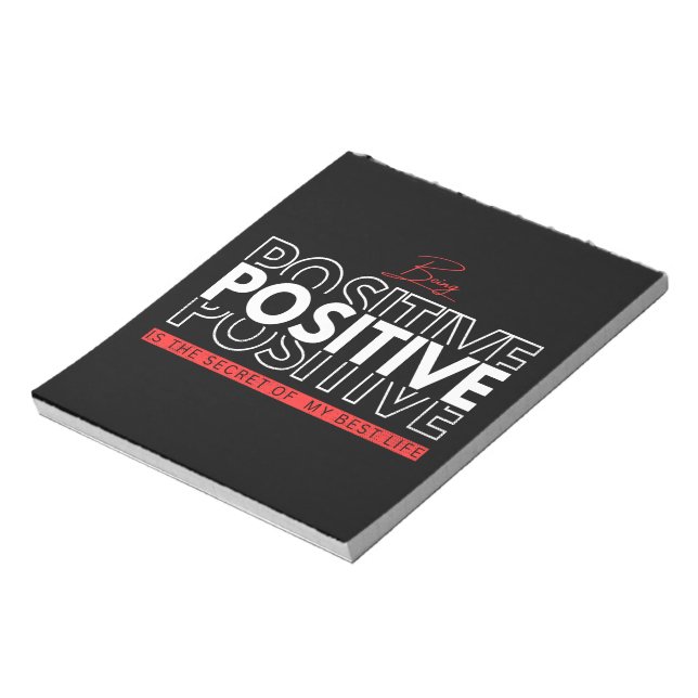 Bloc De Notas Ser positivo (Lado Izquierdo)