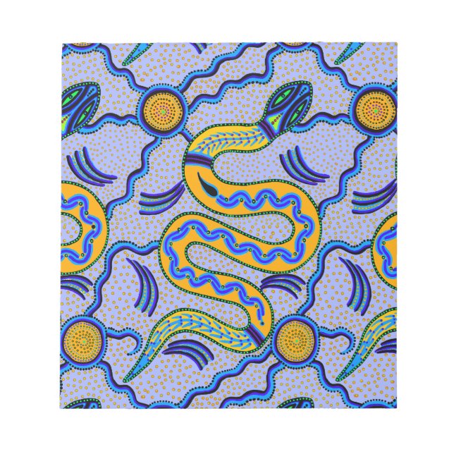 Bloc De Notas Serpiente tribal (Frente)