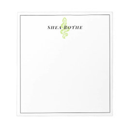 Bloc De Notas Serpiente verde