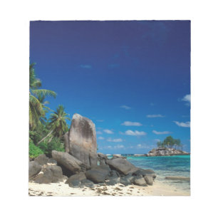 Bloc De Notas Seychelles, Isla de Mahe, Playa Anse Royale.