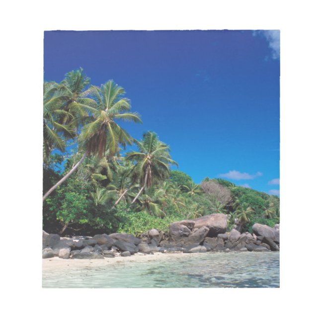 Bloc De Notas Seychelles, Isla de Mahe, Playa Anse Royale. 2 (Frente)
