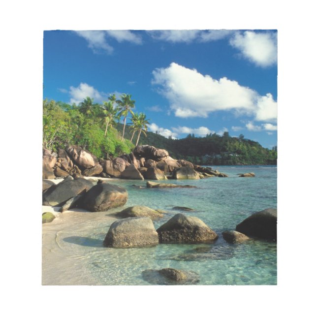 Bloc De Notas Seychelles, Isla de Mahe, Playa Anse Royale. 3 (Frente)
