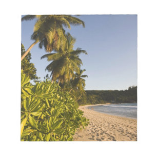 Bloc De Notas Seychelles, isla de Mahe, playa de Anse Takamaka,