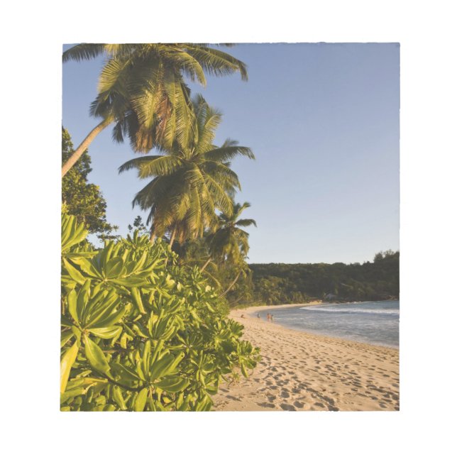 Bloc De Notas Seychelles, isla de Mahe, playa de Anse Takamaka, (Frente)