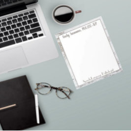 Bloc De Notas ¡Shabby Chic! Notepad de SLP de moda