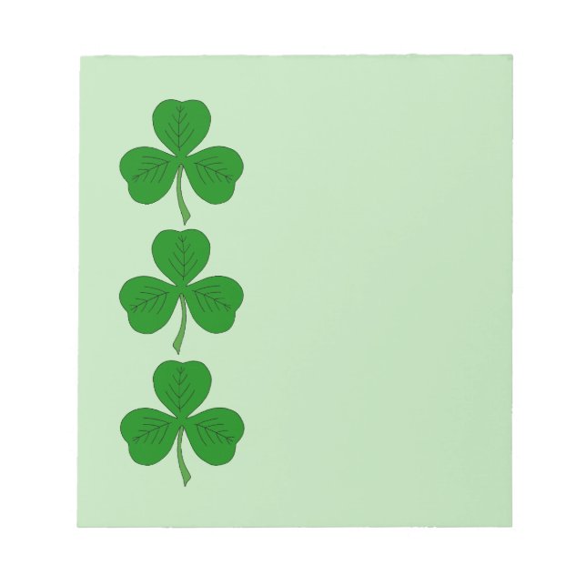 Bloc De Notas Shamrock Trio (Frente)