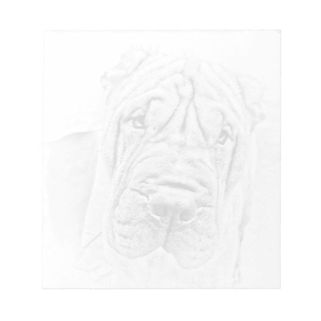 Bloc De Notas SHAR-PEI Notepad (Frente)