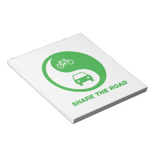 Bloc De Notas Share the Road