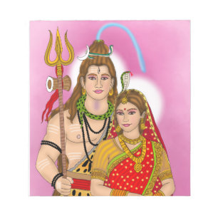 Bloc De Notas Shiva Parvati Notepad