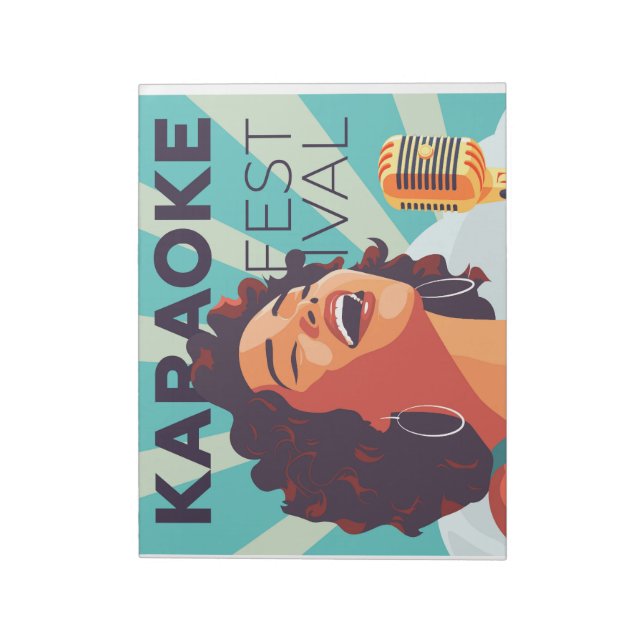 Bloc De Notas Show de Karaoke fiesta (Lado Izquierdo)