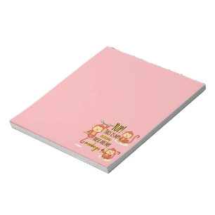 Bloc De Notas ¡Sí! Este es mi circo, estos son mis tres monos