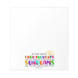 Bloc De Notas Si Tienes Buenas Ideas, Se Iluminarán