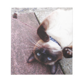 Bloc De Notas Siamés lúdico