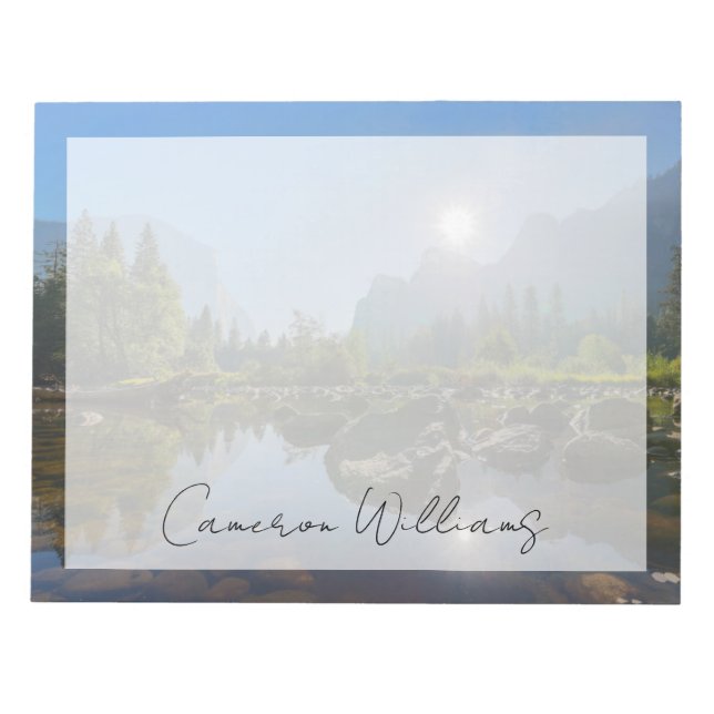 Bloc De Notas Sierra | El Capitan Yosemite Park, California (Frente)