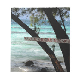 Bloc De Notas Sillas de playa Rum Point Grand Cayman
