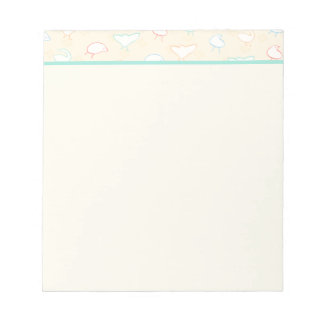 Bloc De Notas Silly Birds Blank Notepad
