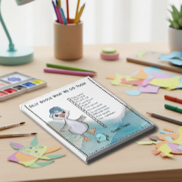 Bloc De Notas Silly Goose Boy Custom Daily Routine Checklist