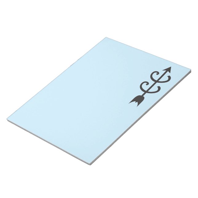 Bloc De Notas Símbolo de flecha de país cruzado (Lado Derecho)