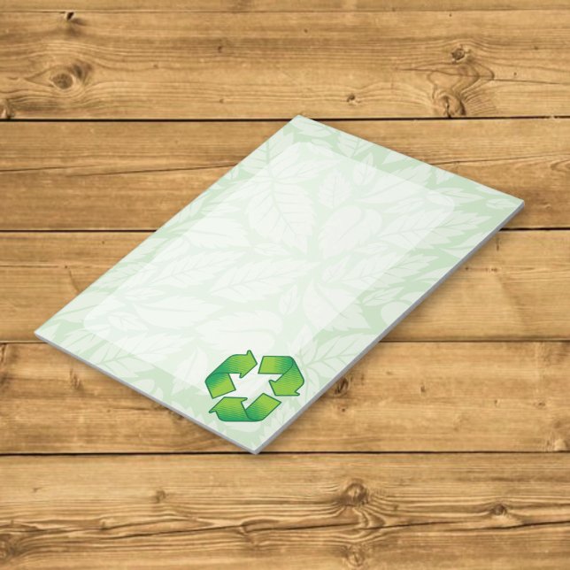 Bloc De Notas Símbolo de reciclaje (Subido por el creador)