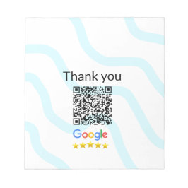 Bloc De Notas Simple código QR minimalista agregar logo escanear