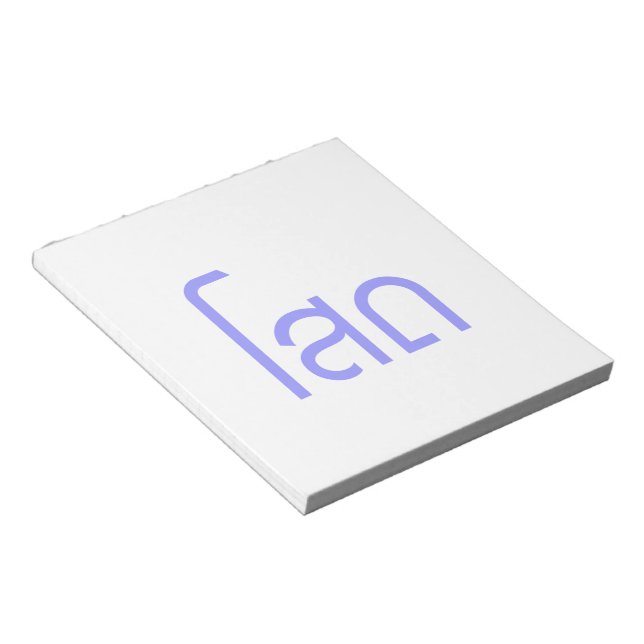 Bloc De Notas Single・SOHT en escritura en idioma tailandés. (Lado Derecho)