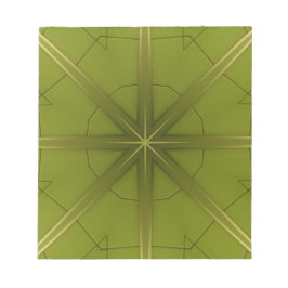 Bloc De Notas Sint Maarten Green Abstract Tile