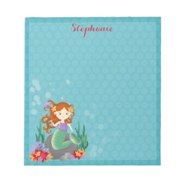 Bloc De Notas Sirena Cuta