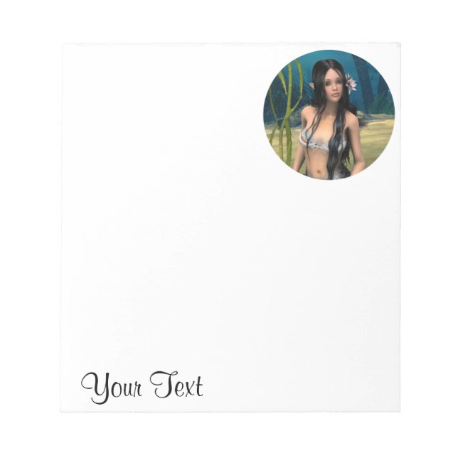 Bloc De Notas Sirena Cuta (Frente)