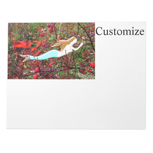 Bloc De Notas sirena dorada (Frente)