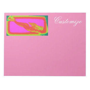 Bloc De Notas sirena roja