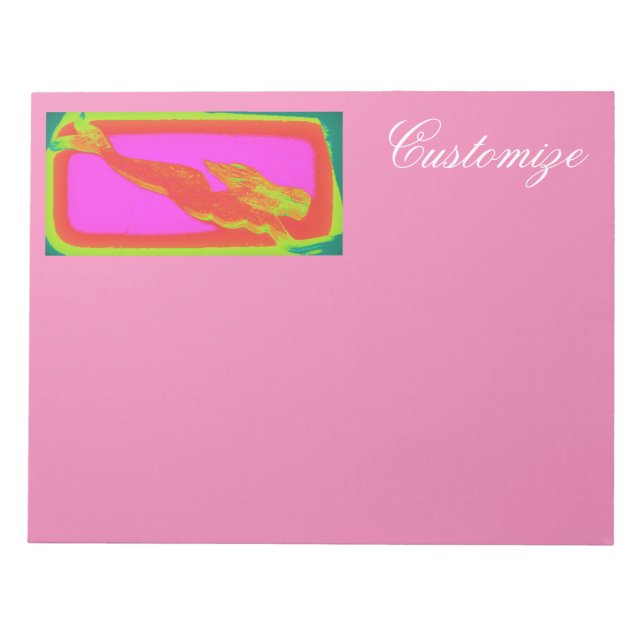 Bloc De Notas sirena roja (Frente)