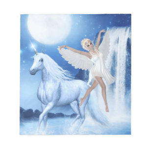 Bloc De Notas Sky Faerie Aspárrs y Unicorn