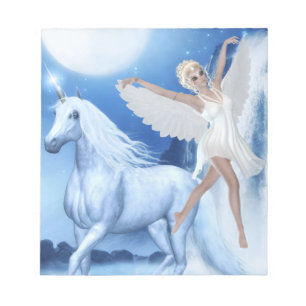 Bloc De Notas Sky Faerie Aspárrs y Unicorn